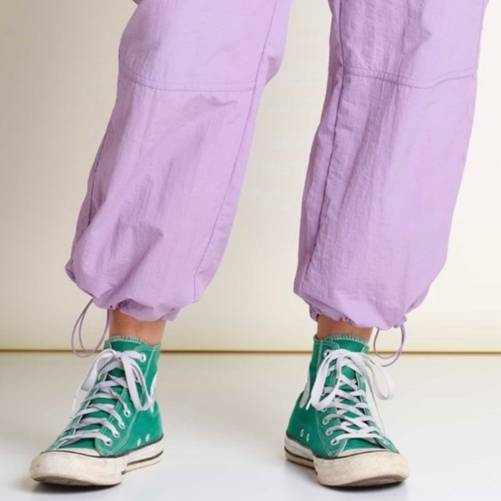 NWT Toad&Co Orchid 100% Recycled Nylon Cinchable Hiking Pants - Picture 7 of 7